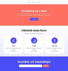 Zacznijmy Coś Wspaniałego – Szablon HTML5