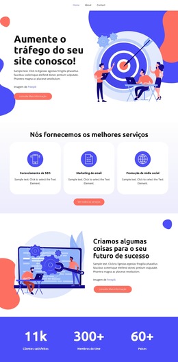 Variações De Tema Bootstrap Para Gerenciamento De SEO