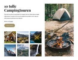 10 Erstaunliche Campingtouren