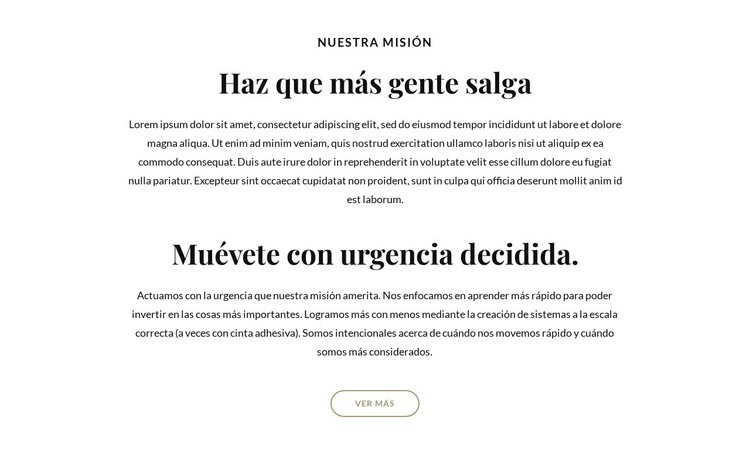 Haz que más gente salga Creador de sitios web HTML