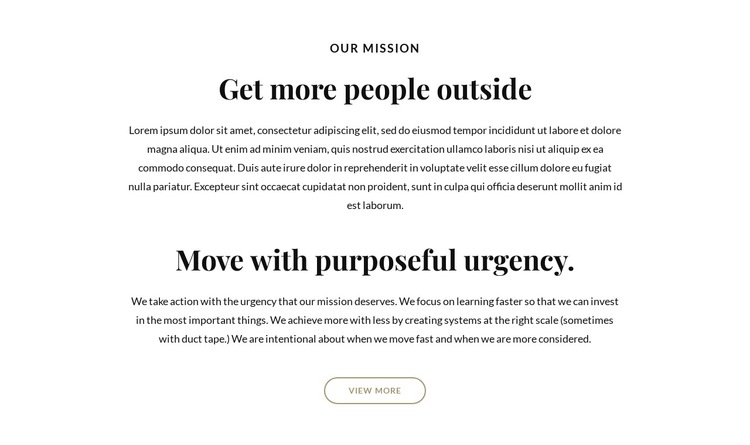 Get more people outside HTML5 Template