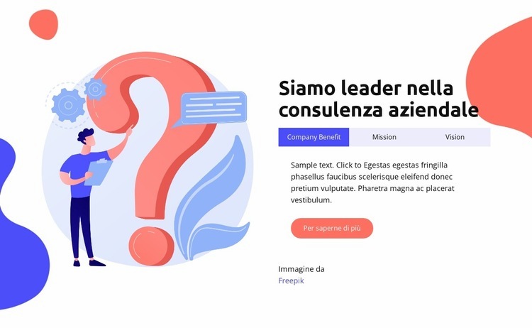 I nostri progetti selezionati Costruttore di siti web HTML