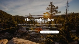 Vind Jezelf Buiten - Responsieve HTML5-Sjabloon