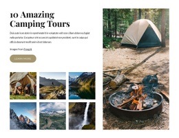 10 Amazing Camping Tours