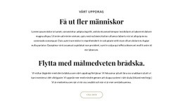 En Exklusiv Webbdesign För Få Ut Fler Människor