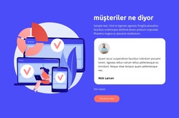 Şirket Avantajı Için HTML Sitesi