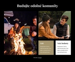 Budujte Odolné Komunity Jednoduchá Šablona CSS