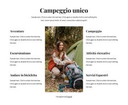 Ci Accampiamo In Bellissimi Campeggi Modelli Html5 Responsive Gratuiti