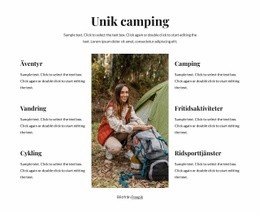 WordPress-Tema Vi Campar På Vackra Campingplatser För Alla Enheter