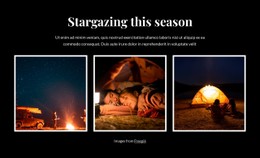 Stargazing This Season Premium Template