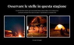 Osservare Le Stelle In Questa Stagione - Modelli Di Siti Web