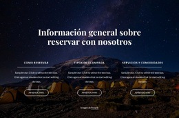 Información General Sobre Reservar Con Nosotros - HTML File Creator