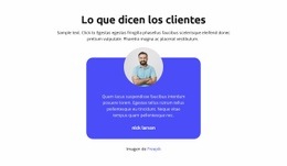 Lo Que Dicen Los Clientes - Plantillas De Sitios Web