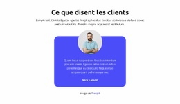 Ce Que Disent Les Clients – Outil De Création De Sites Web Facile À Utiliser