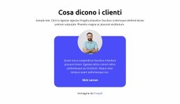 Cosa Dicono I Clienti - Modelli Di Siti Web