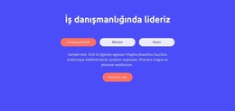 Eposta Pazarlama - Basit Web Sitesi Şablonu