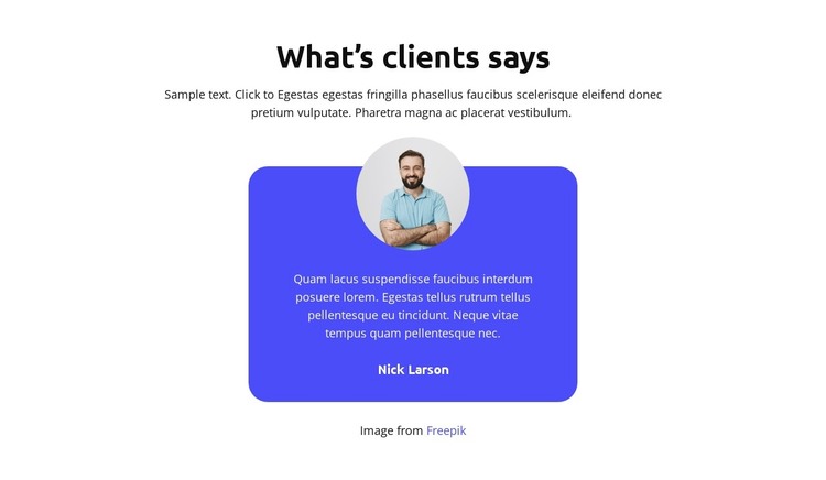 What’s clients says Web Design