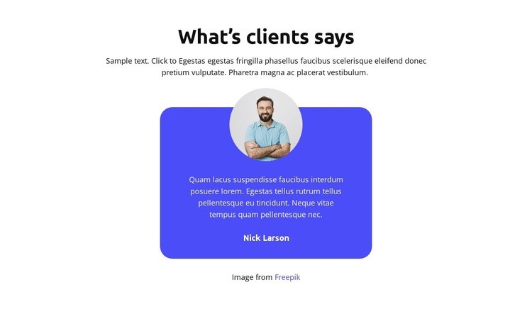 What’s clients says Web Page Design