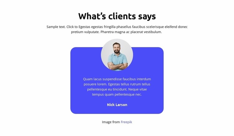 What’s clients says Wix Template Alternative