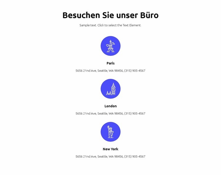 Geschäftlich und finanziell Website design