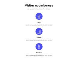 Commercial Et Financier – Modèle De Site Web Mobile