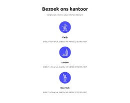 Zakelijk En Financieel HTML5-Sjabloon