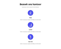 Pagina-HTML Voor Zakelijk En Financieel