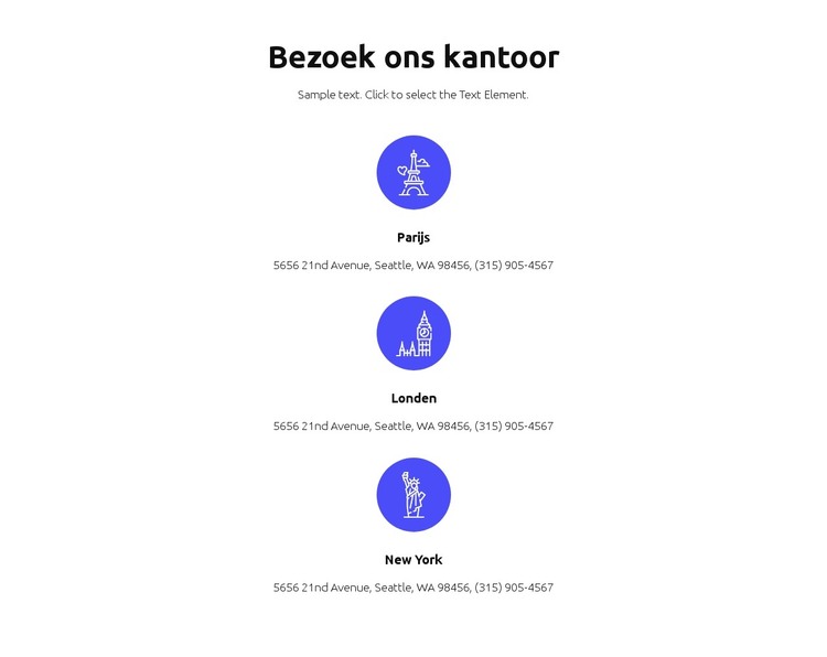 Zakelijk en financieel HTML-sjabloon