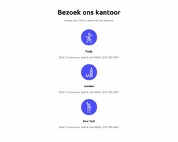 Zakelijk En Financieel - Functionaliteit HTML5-Sjabloon