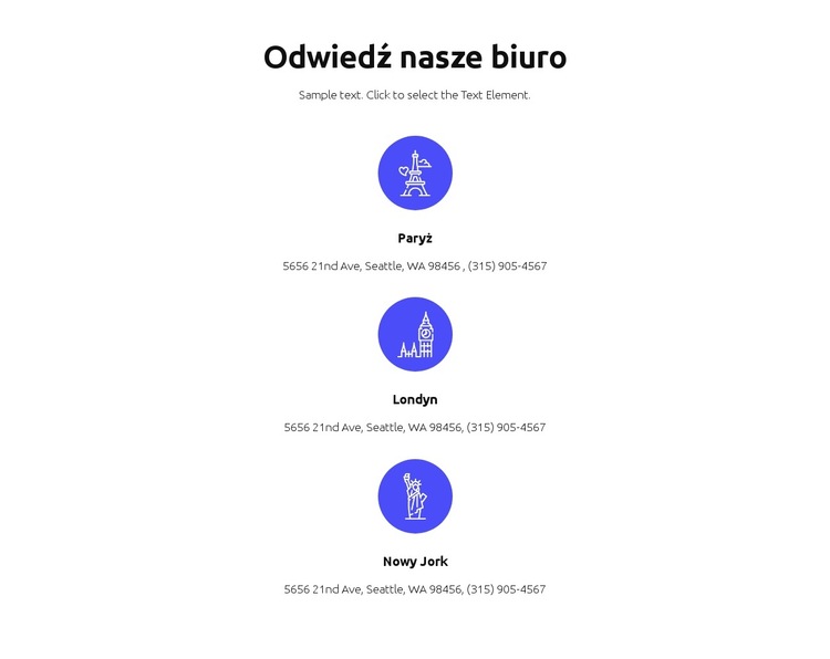 Biznesowe i finansowe Szablon witryny sieci Web