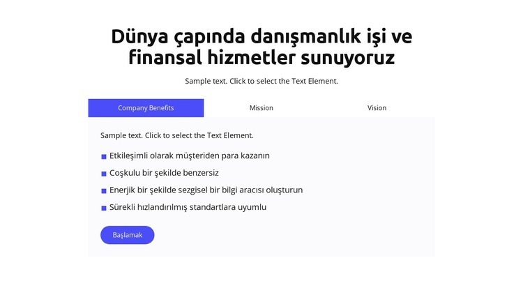 aracı al HTML5 Şablonu