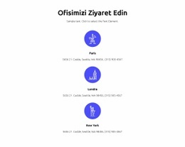 İş Ve Finans - Psd Web Sitesi Modeli