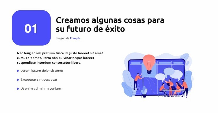 Conforme a las normas Creador de sitios web HTML