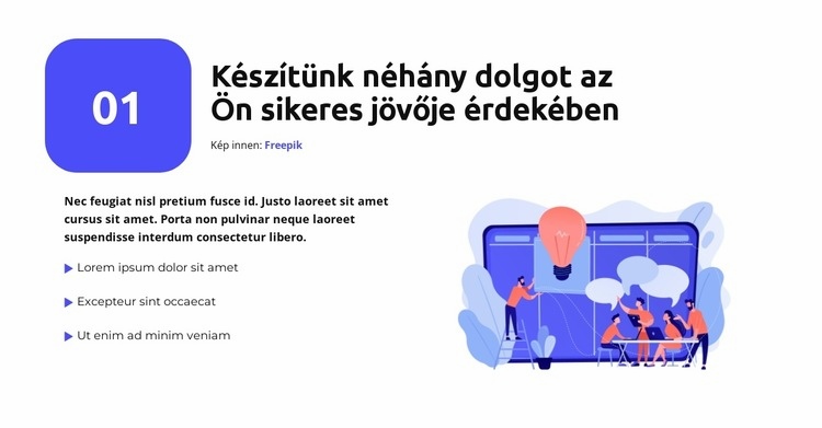 Szabványoknak megfelelő WordPress Téma