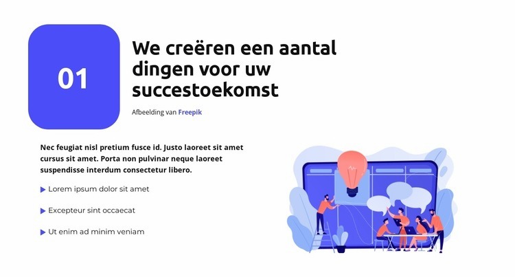 Voldoet aan normen Website ontwerp