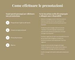 Come Effettuare Le Prenotazioni: Trascina E Rilascia Il Generatore Di Siti Web