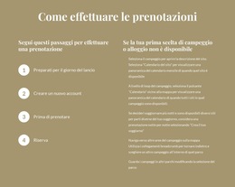 Come Effettuare Le Prenotazioni