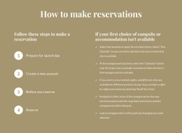 Hur Man Gör Reservationer