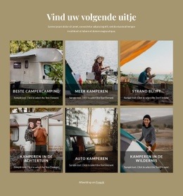 Productbestemmingspagina Voor Natuur Verkennen