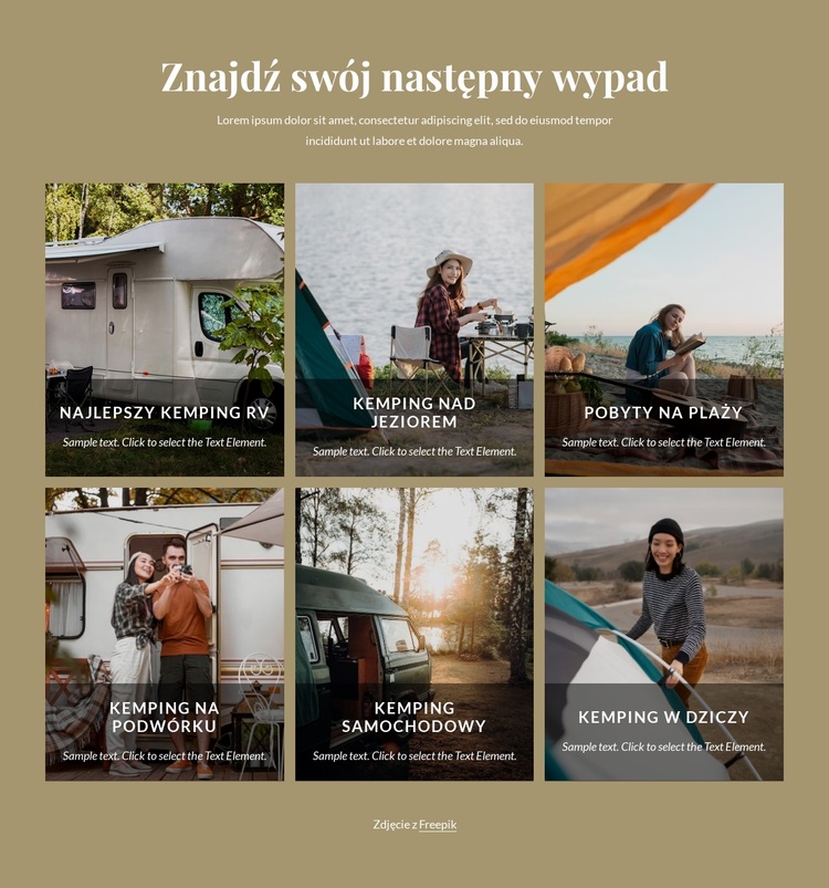 Poznawać naturę Motyw WordPress