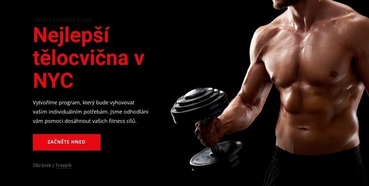 Vítejte v Crossfit gymu Webový design