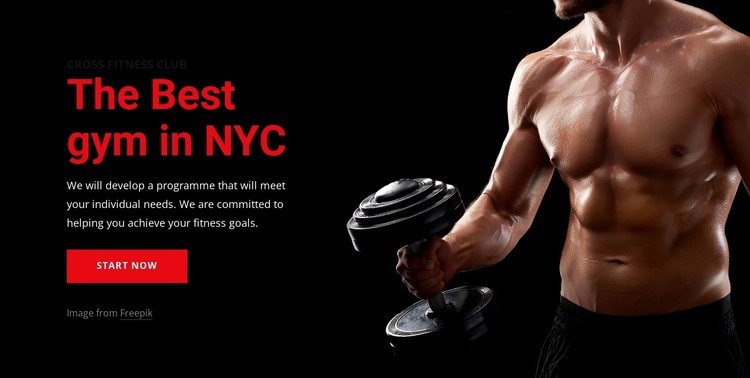 Welcome to Crossfit gym CSS Template