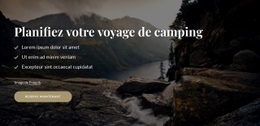 Planifiez Votre Voyage De Camping