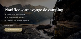 Planifiez Votre Voyage De Camping Constructeur Joomla