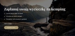 Zaplanuj Swój Wyjazd Na Kemping - Pobierz Bezpłatnie Szablon HTML5