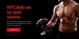 Crossfit Spor Salonuna Hoş Geldiniz Şablon