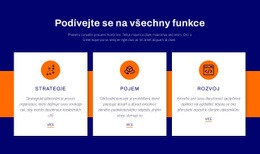 HTML Stránky Pro Podívejte Se Na Všechny Funkce