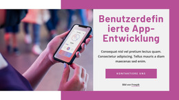 Benutzerdefinierte App-Entwicklung