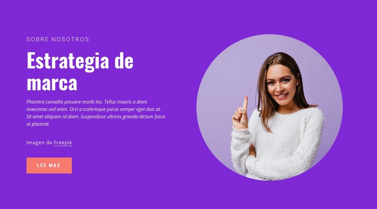 Ayudamos a dar forma a su identidad de marca Plantilla CSS