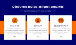 Découvrez Toutes Les Fonctionnalités - Belle Conception De Site Web